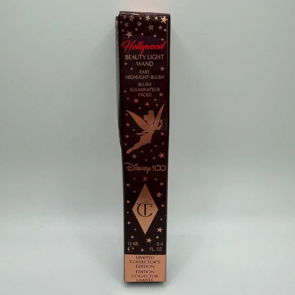 Charlotte Tilbury x Disney Hollywood Beauty Light Wand Pink Tinker Bell 12ml NIB